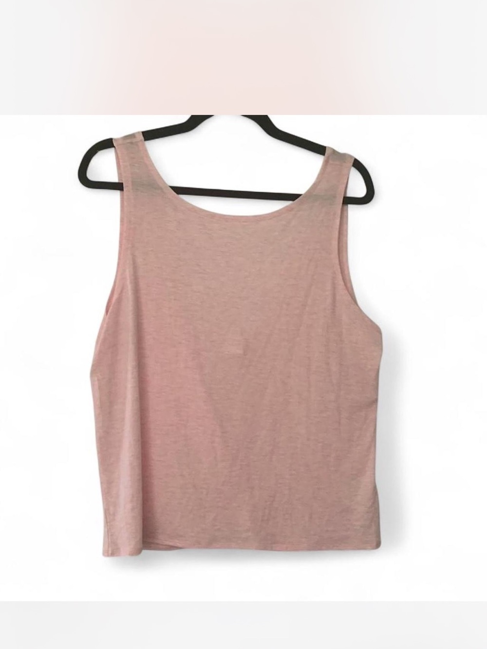 Classic Yoga  Sleeveless Tank Top - Dusty Rose size L